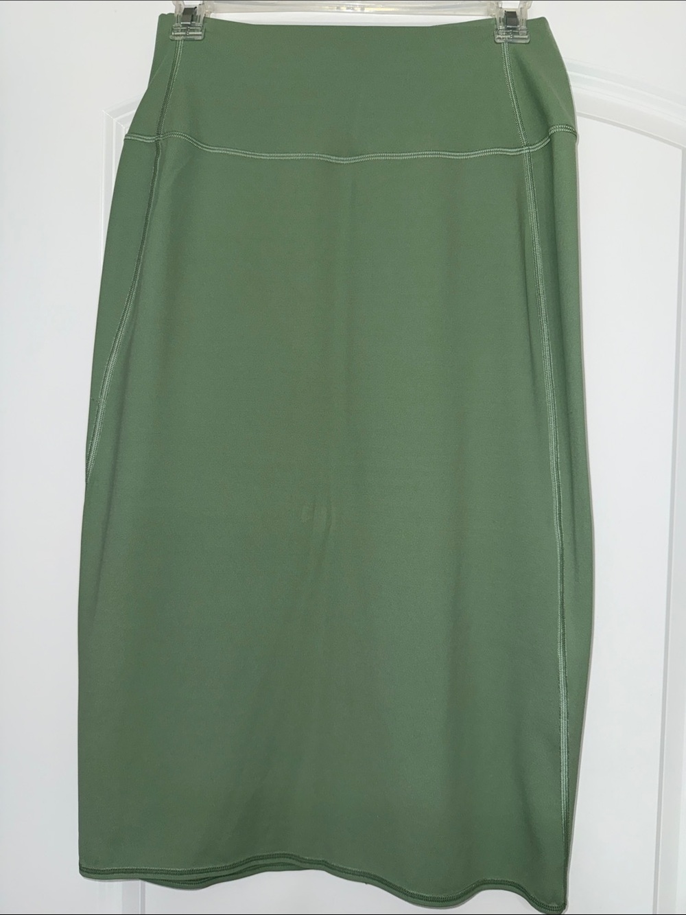 NWOT Lululemon Nulu Slim-Fit High Rise Midi Skirt